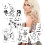Lady Gaga Life Size Tattoos