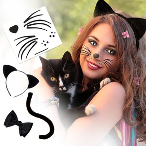 Cat Style Kit Temporary Tattoos | Skin Safe | MADE IN THE USA| Removable |