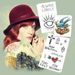 Florence Welch Temporary Tattoos