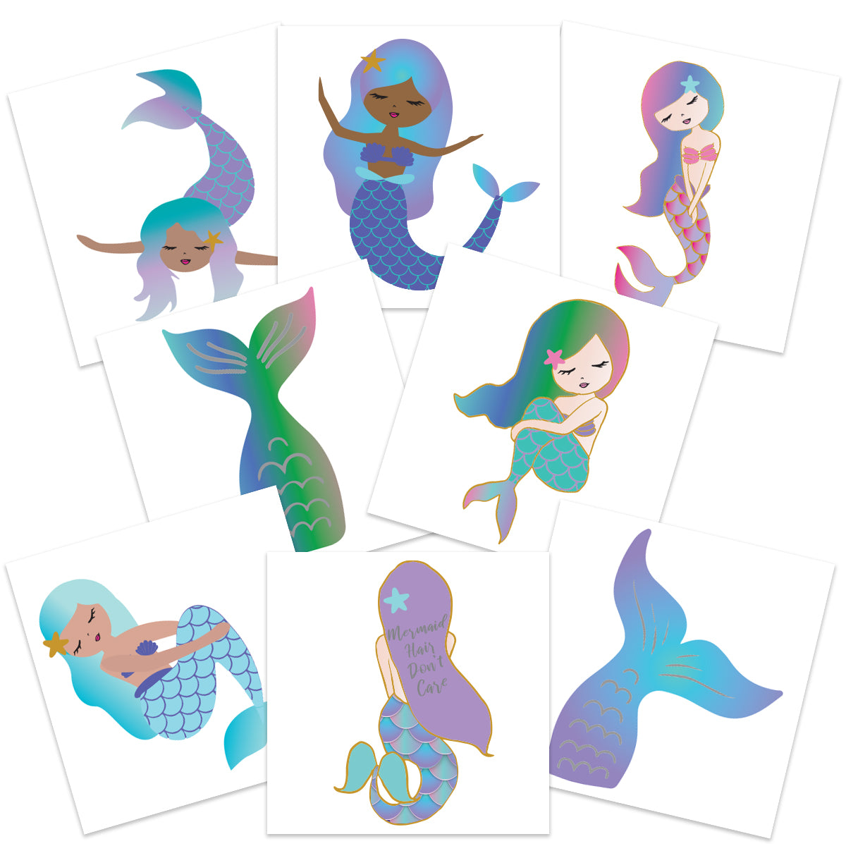 Young Mermaid Party Pack (24-Pack)